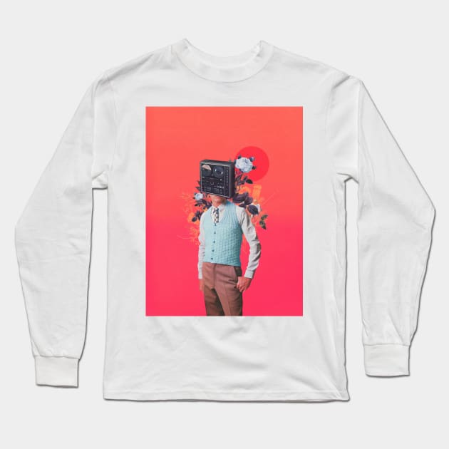 Phonohead Long Sleeve T-Shirt by FrankMoth